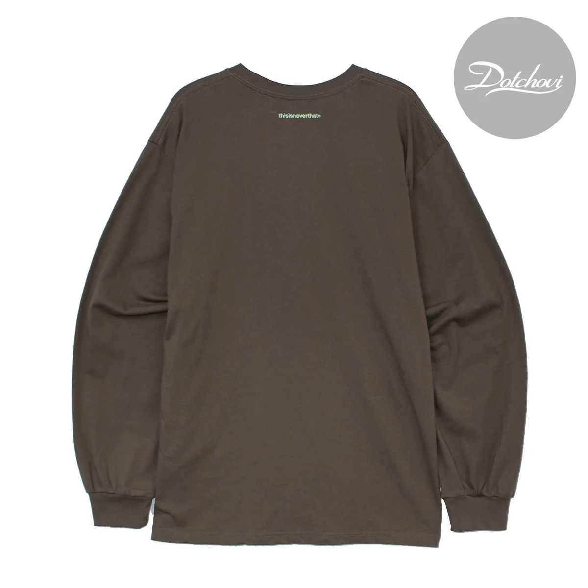 thisisneverthat  |Unisex Street Style Long Sleeves Plain Cotton