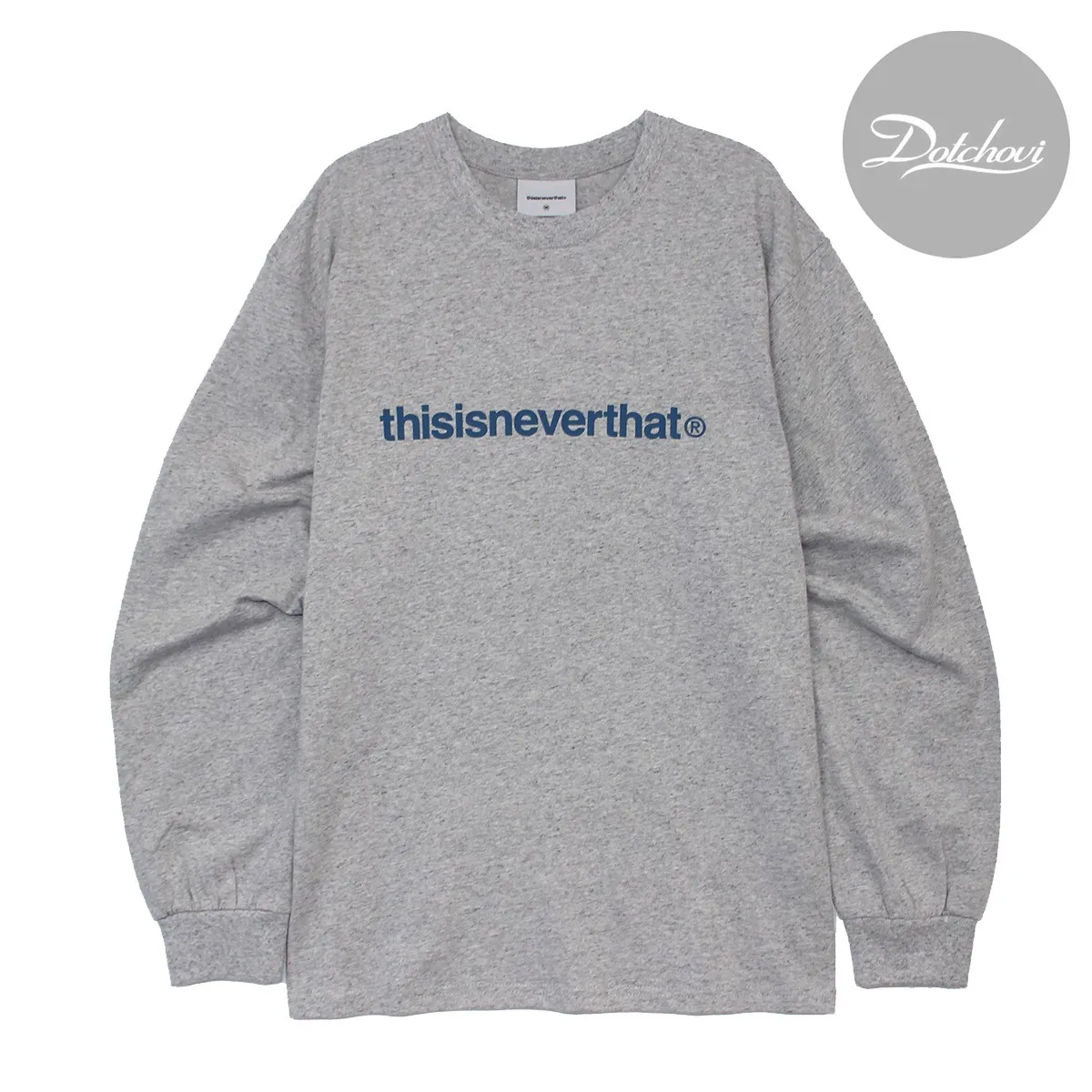 thisisneverthat  |Unisex Street Style Long Sleeves Plain Cotton