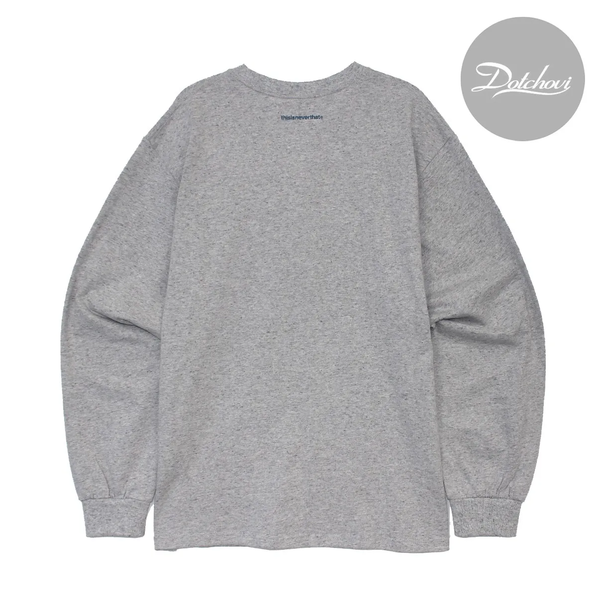 thisisneverthat  |Unisex Street Style Long Sleeves Plain Cotton