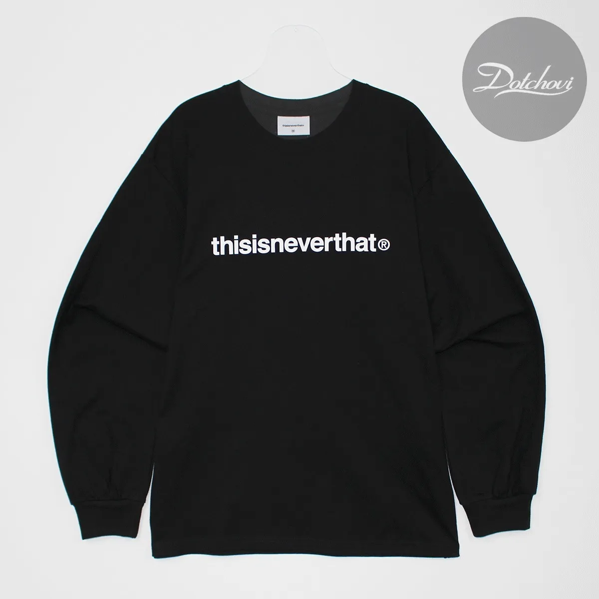 thisisneverthat  |Unisex Street Style Long Sleeves Plain Cotton