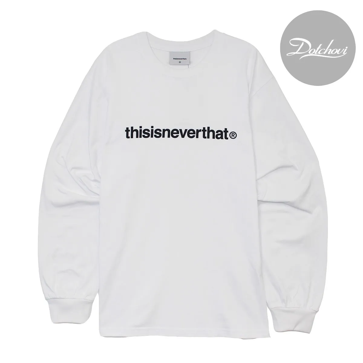 thisisneverthat  |Unisex Street Style Long Sleeves Plain Cotton