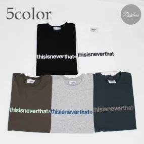 thisisneverthat  |Unisex Street Style Long Sleeves Plain Cotton