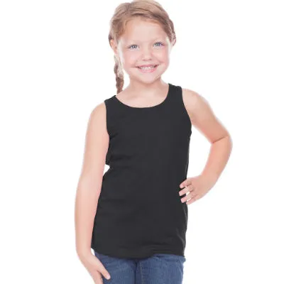 Toddler Sheer Jersey Scoop Neck Tank