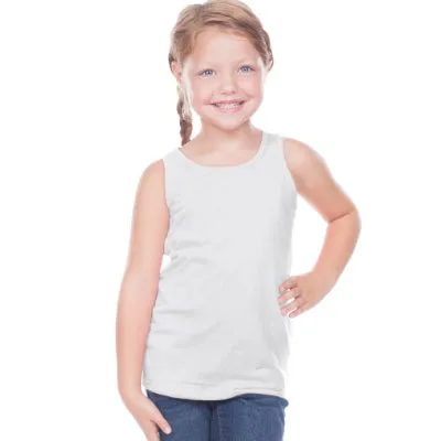 Toddler Sheer Jersey Scoop Neck Tank