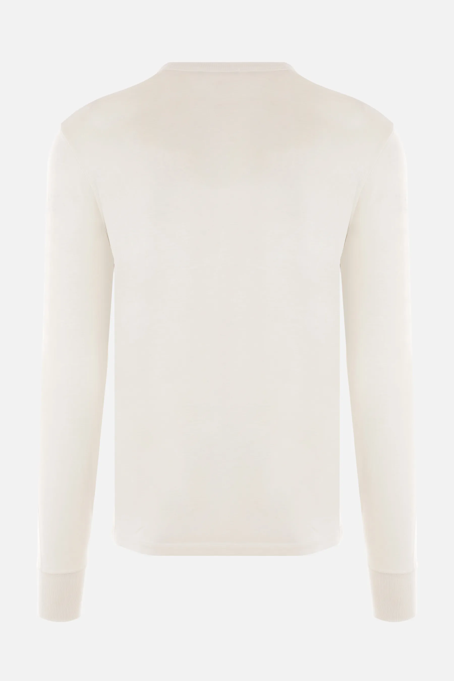 TOM FORD  |Crew Neck Long Sleeves Plain Long Sleeve T-shirt Logo