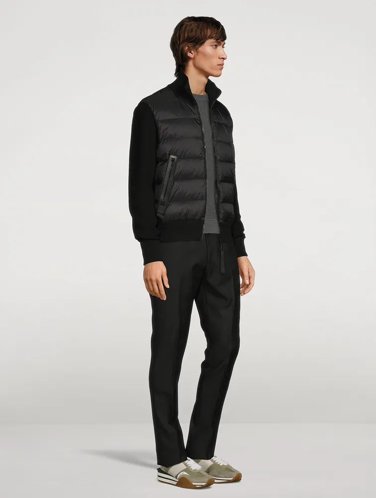 TOM FORD Wool Zip Down Jacket