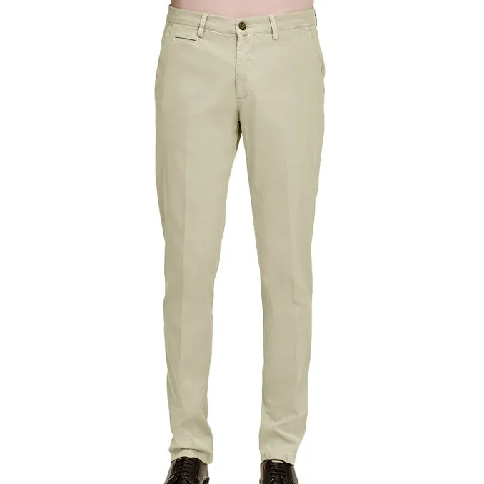 TROUSERS AMERICAN POCKET Man Cream