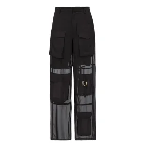 TROUSERS CAMPOFIORIN Woman Black Limousine 