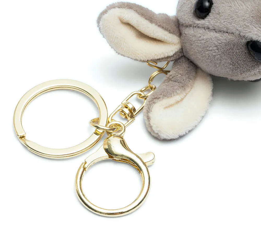 UGG AUSTRALIAN SHEPHERD Cute Plush Kangaroo Keyring