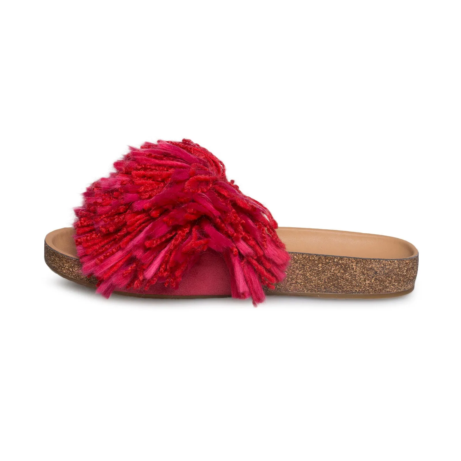 UGG Cindi Ribbon Red Flip Flops - Women's