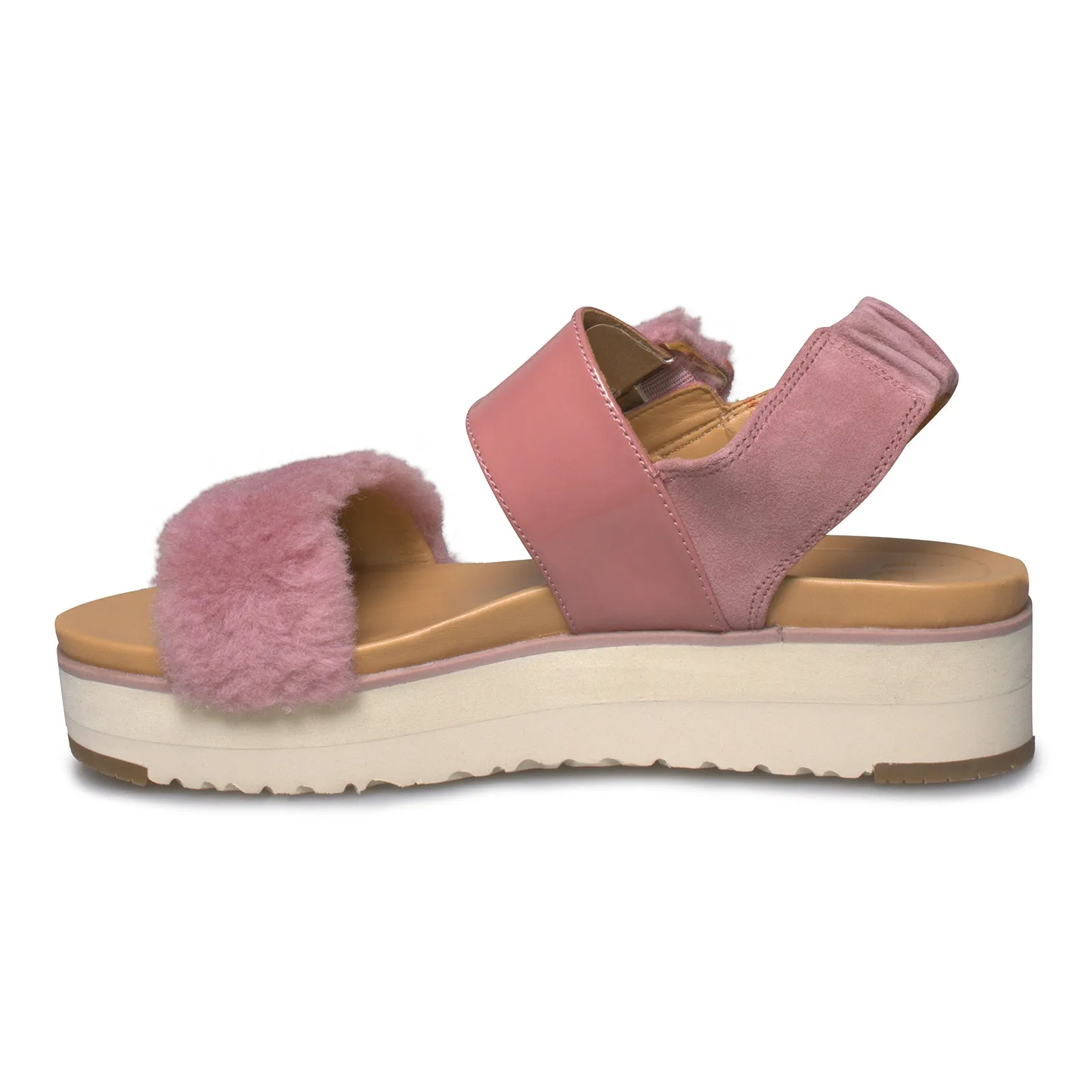 UGG Le Fluff Pink Dawn Sandals - Women's