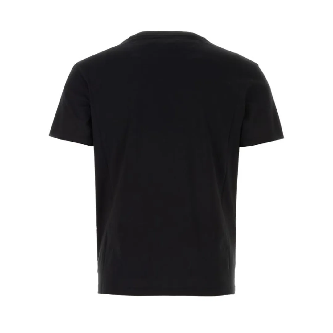 VALENTINO  |Crew Neck Pullovers Unisex Street Style Cotton Short Sleeves