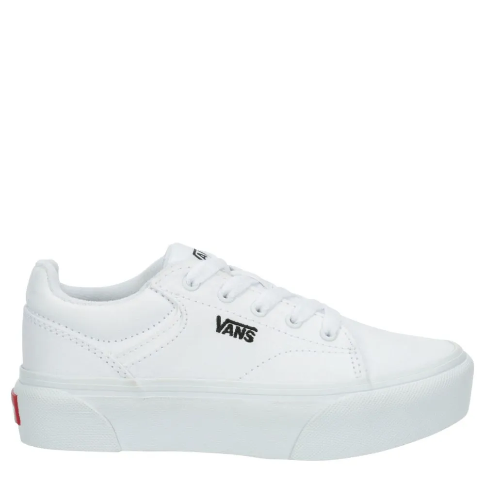 VANS  GIRLS LITTLE-BIG KID SELDAN PLATFORM SNEAKER