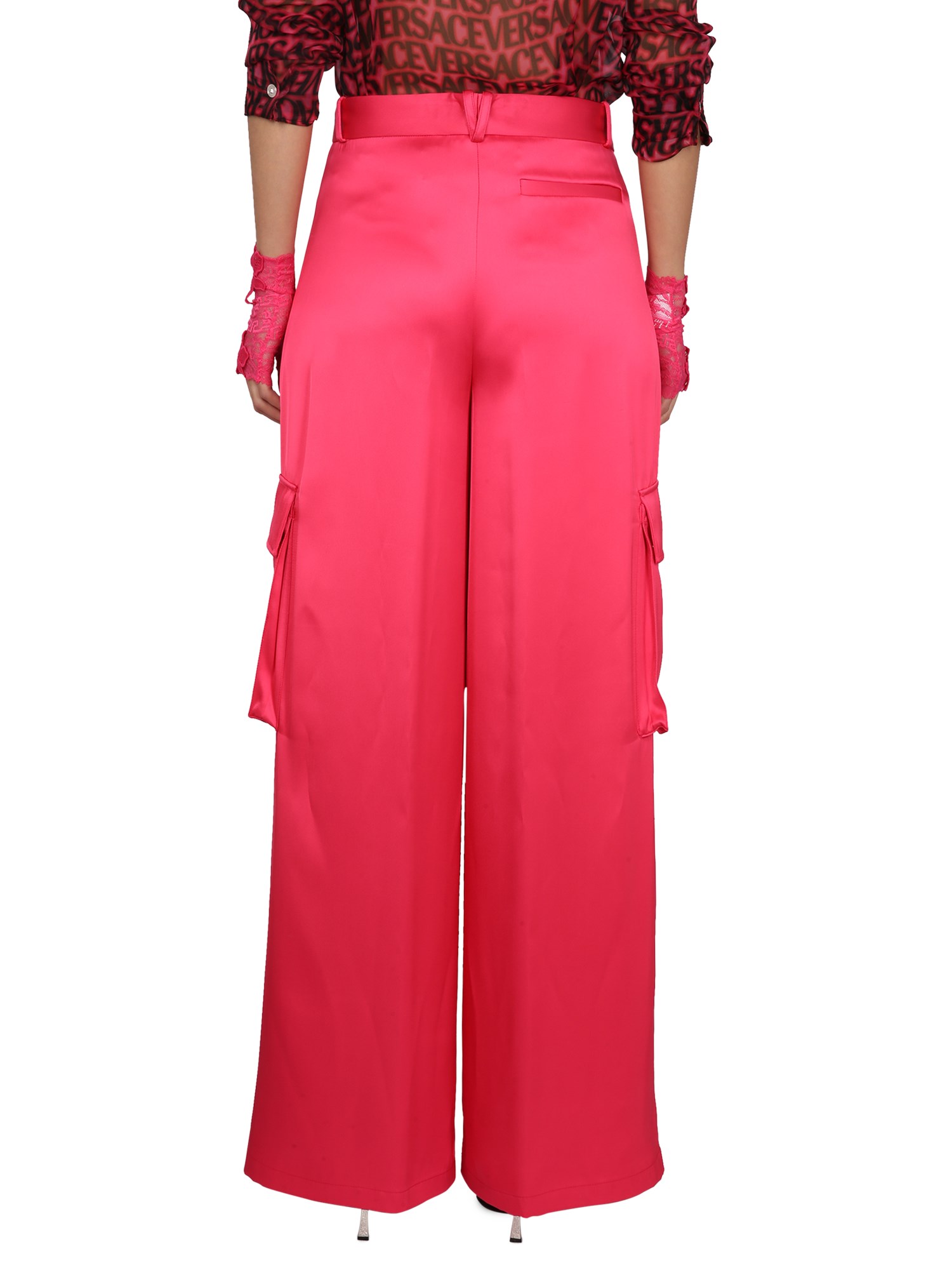 VERSACE    VISCOSE DUCHESSE PANTS