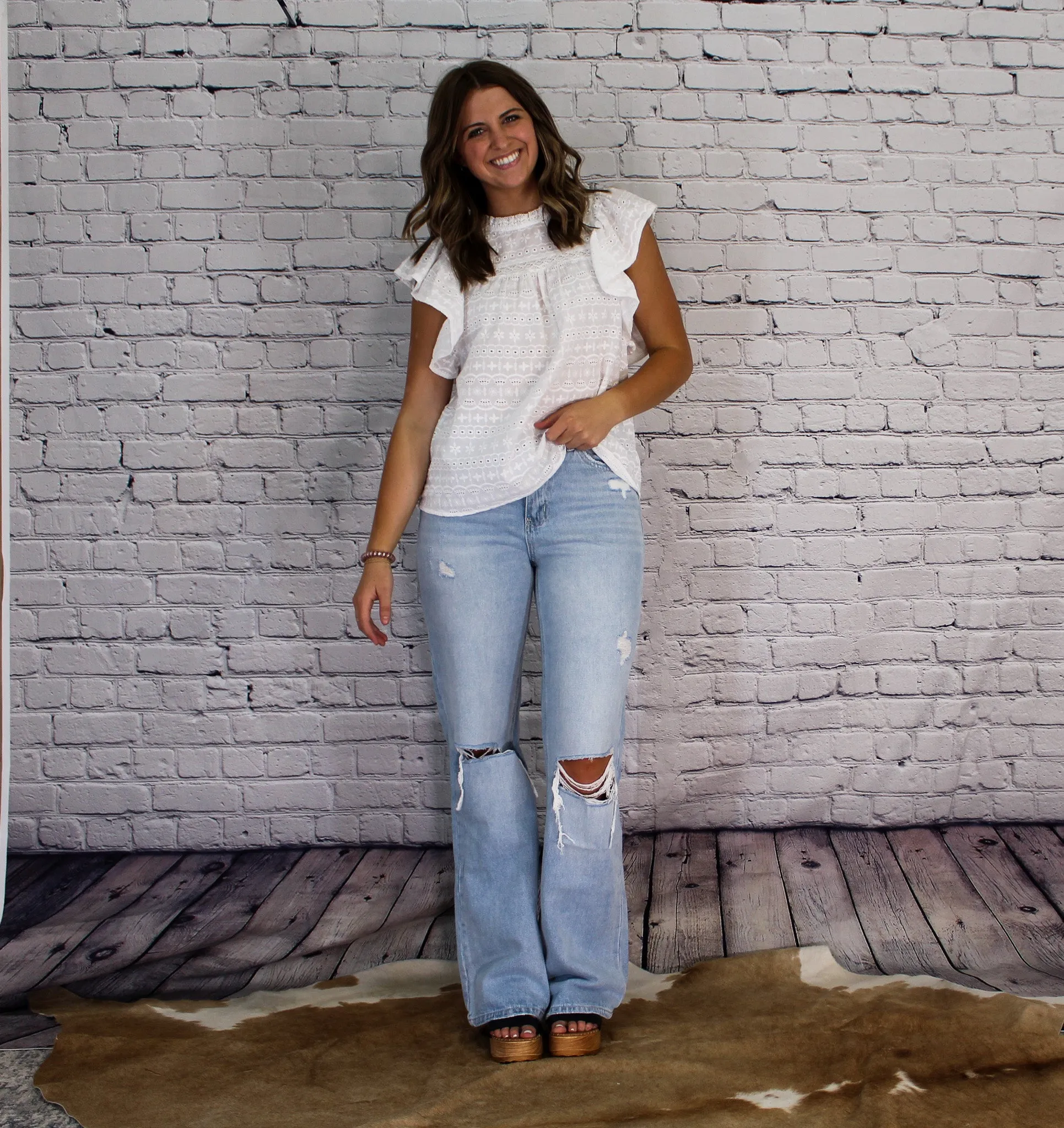 Vervet Vintage Light Wash Jean