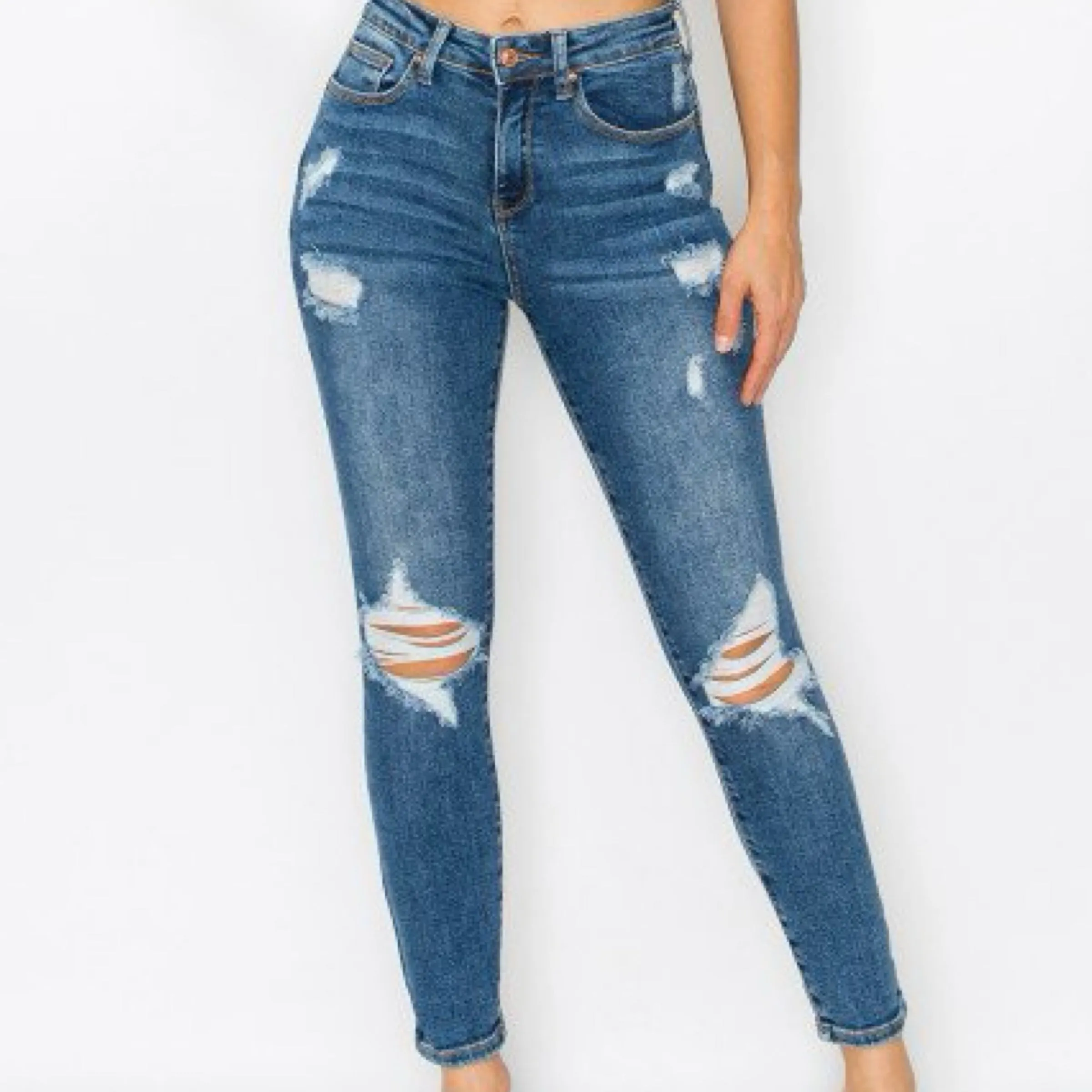 Vintage High Rise Skinny Jeans