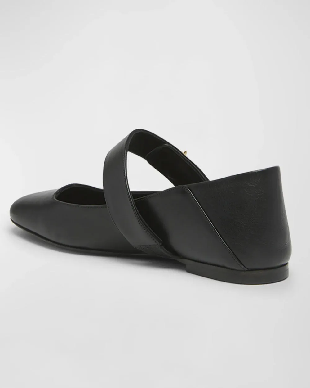 VLogo Mary Jane Ballerina Flat in Nero