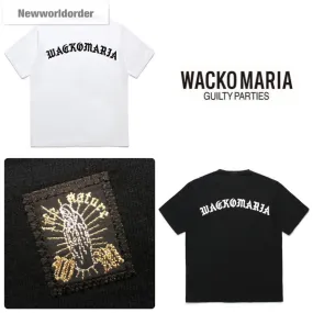 WACKO MARIA  |Crew Neck Pullovers Unisex Street Style Cotton Short Sleeves