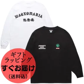 WACKO MARIA  |Unisex Street Style Collaboration Long Sleeves Plain Cotton