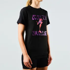 Women's Tarkine Ultra-Eco Run Tee (Run to Paradise Black/Standard Thickness)