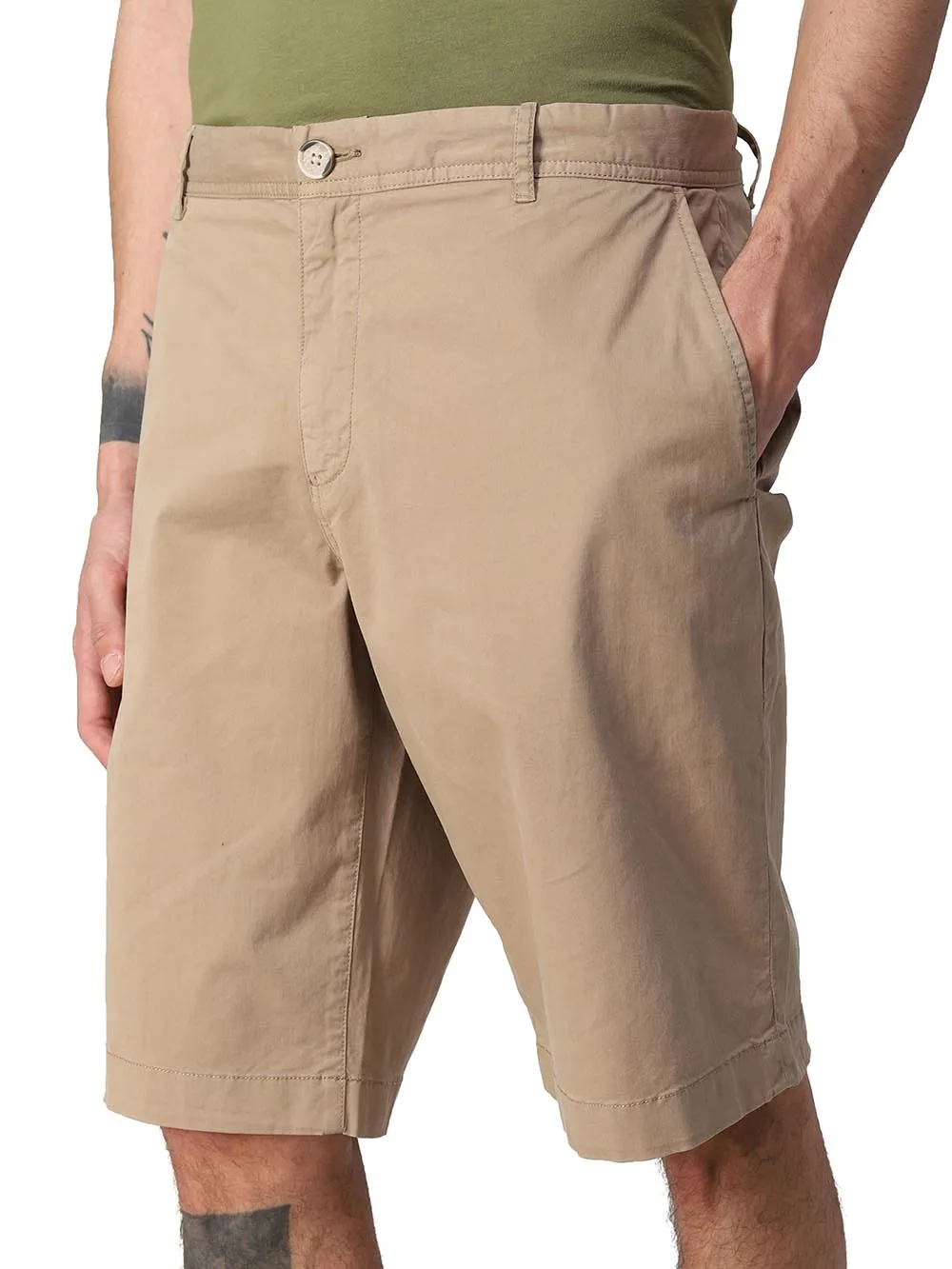 Woolrich Bermuda Uomo Cfwosh0028mrut2559 Beige