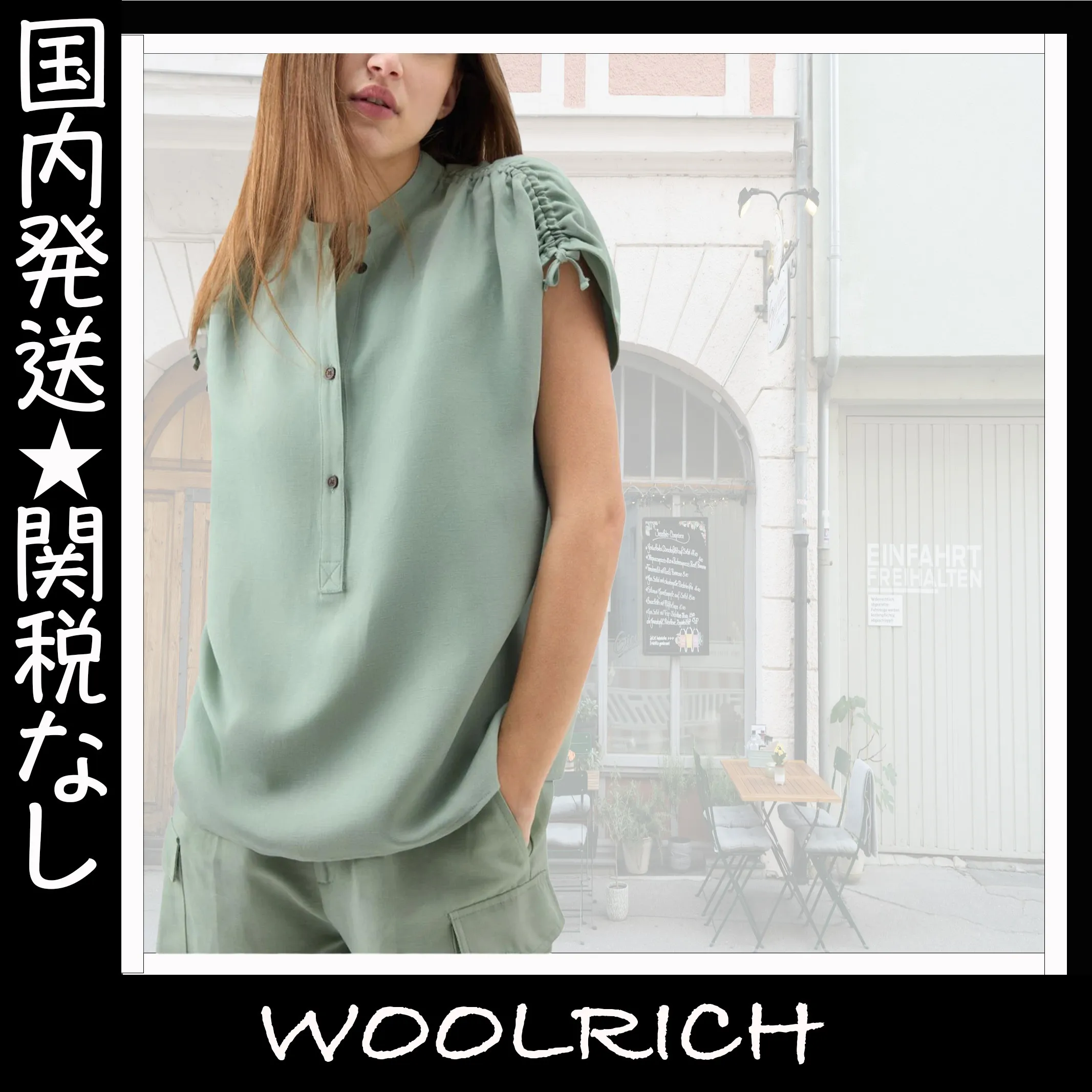 WOOLRICH  |Casual Style Unisex Linen Blended Fabrics Sleeveless Plain