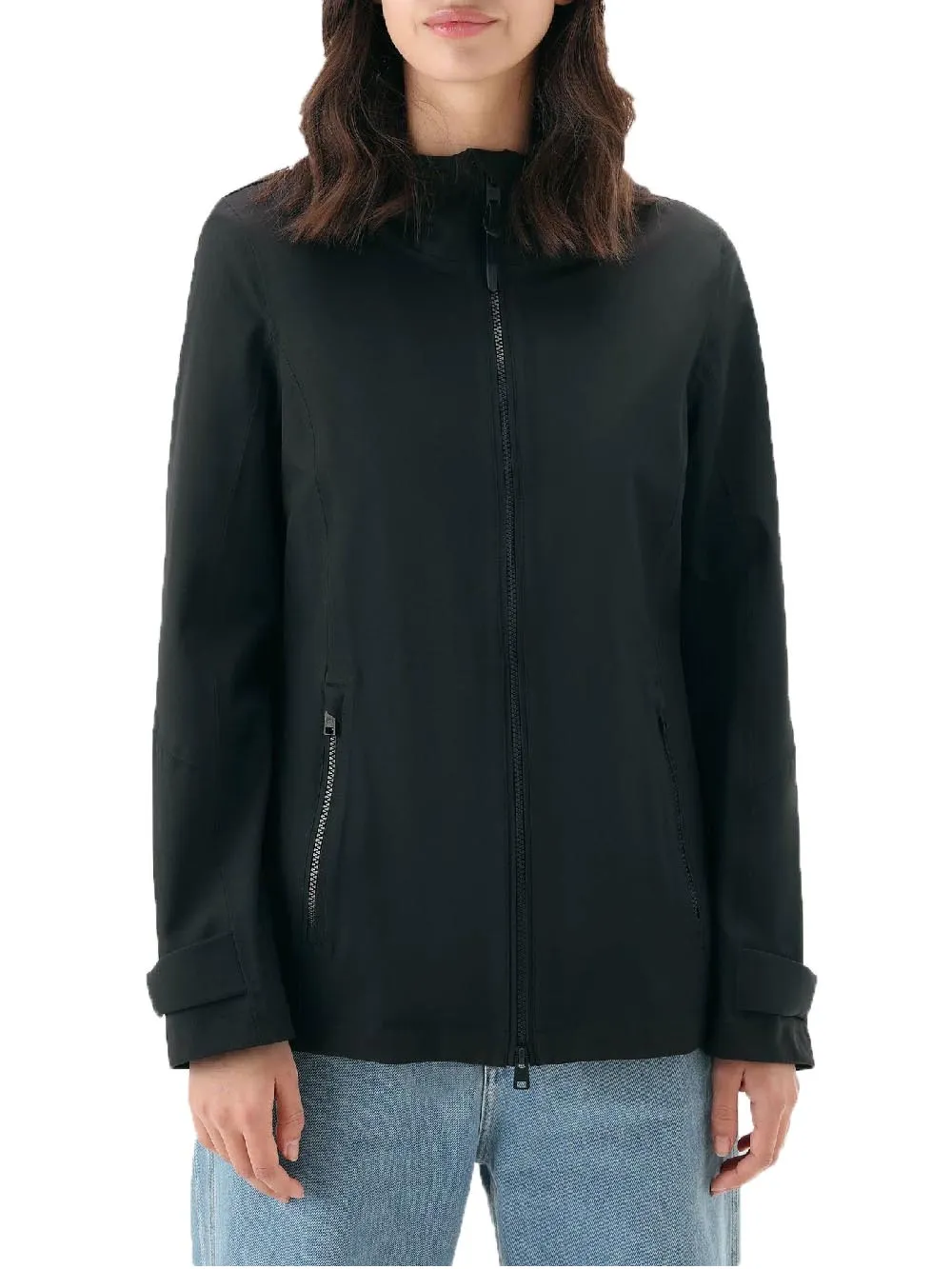 Woolrich Donna Giubbino Cfwwou0774frut3342 Nero