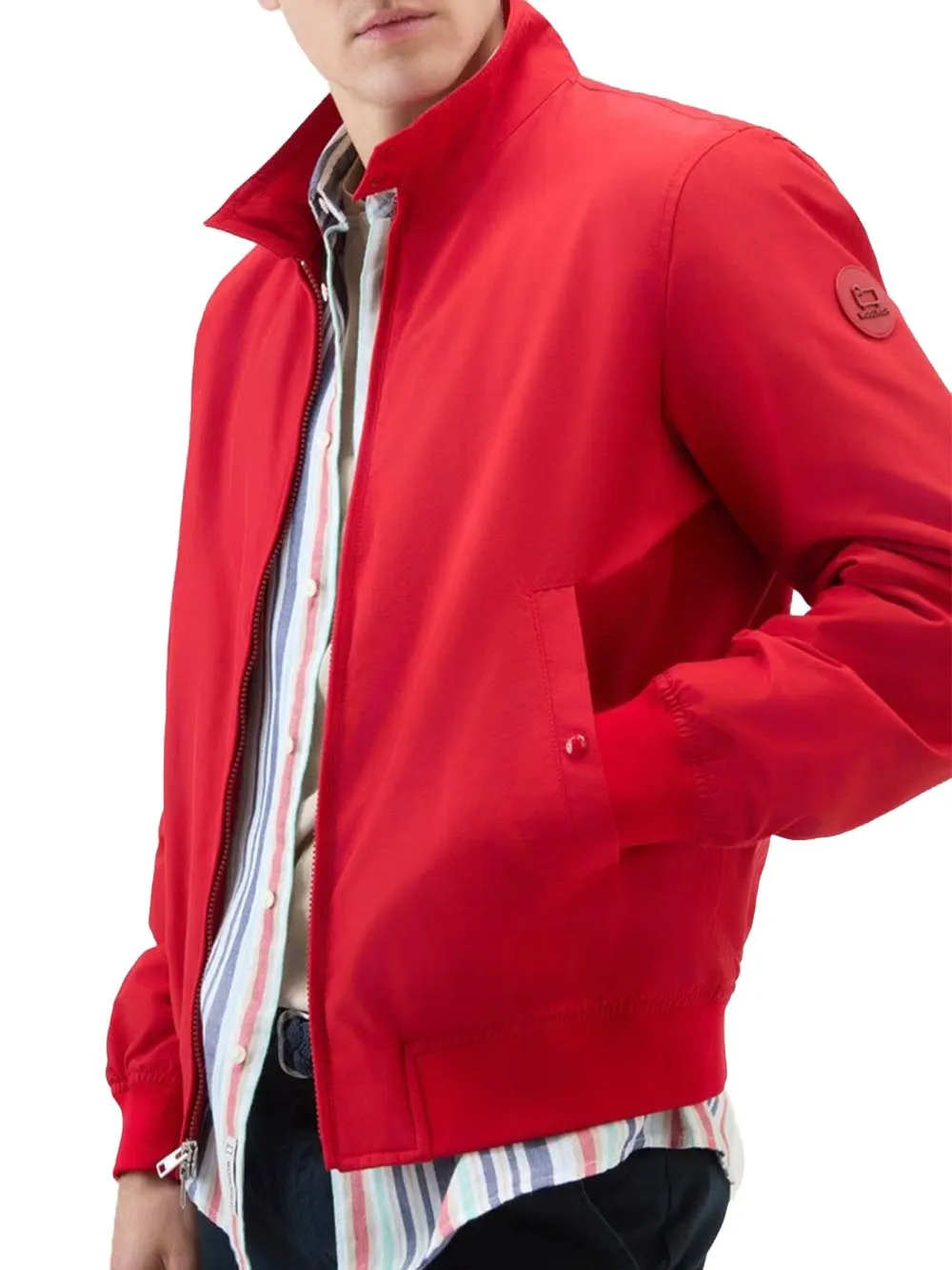 Woolrich Giubbino Uomo Cfwoou0881mrut3662 Rosso