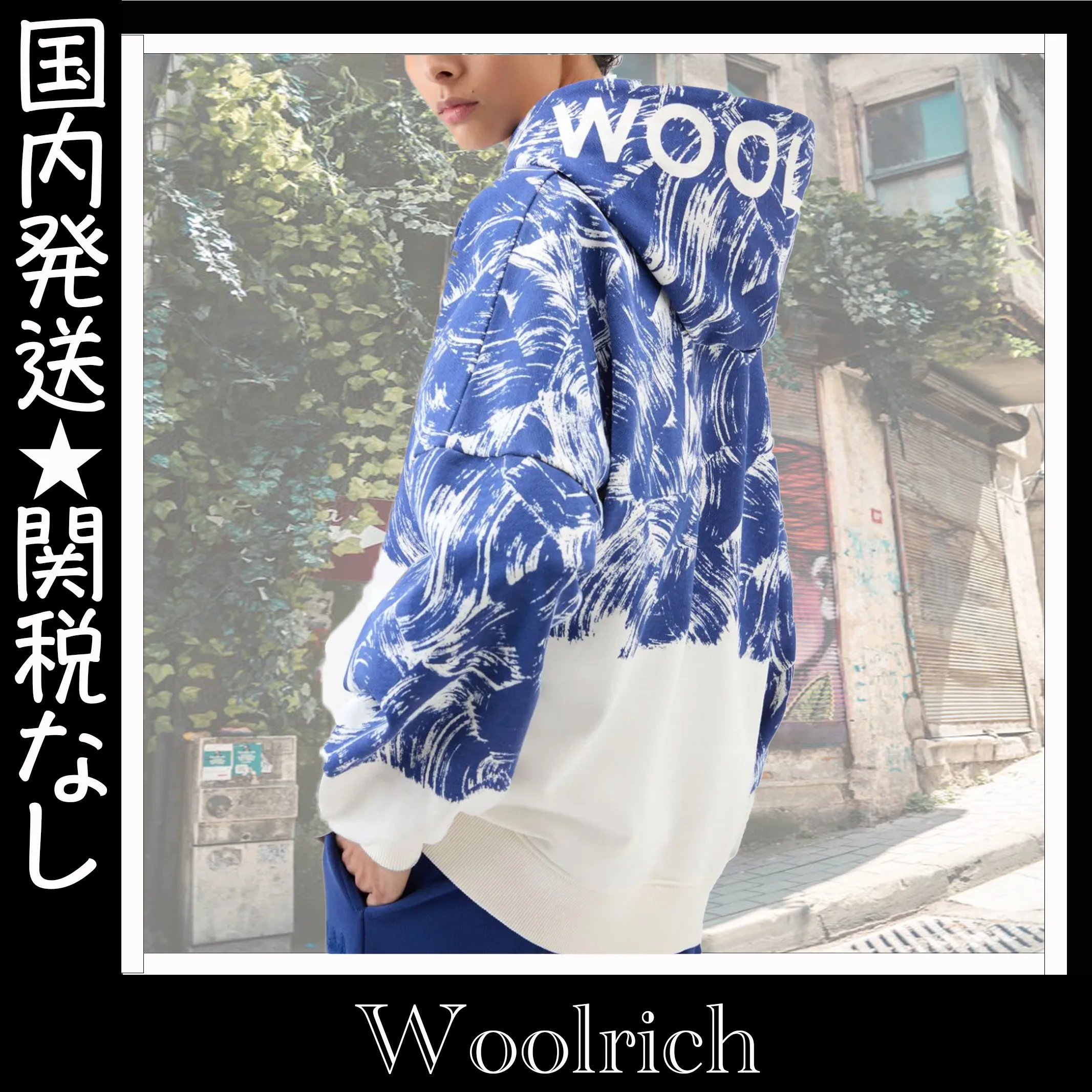 WOOLRICH  |Pullovers Unisex Street Style Long Sleeves Cotton Oversized