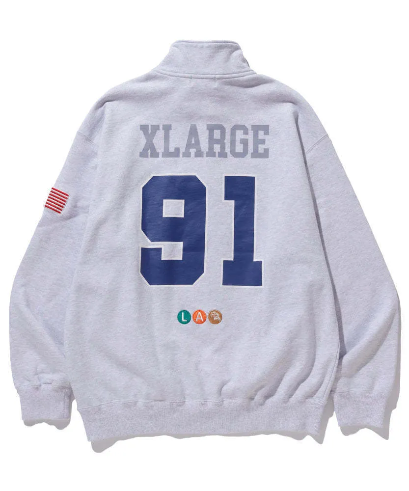 X-Large  |Pullovers Unisex Street Style Long Sleeves Cotton Logo