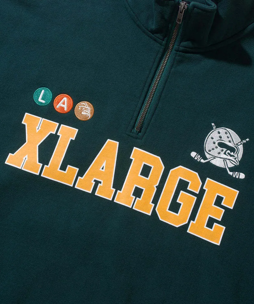 X-Large  |Pullovers Unisex Street Style Long Sleeves Cotton Logo