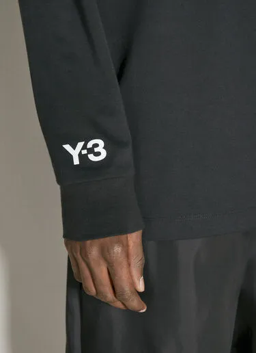 Y-3  |Stripes Street Style Long Sleeves Cotton Long Sleeve T-shirt