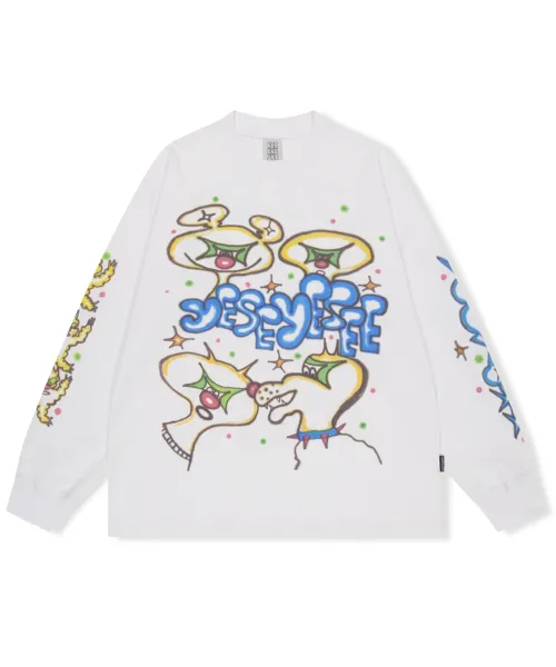 YESEYESEE  |Unisex Street Style Long Sleeves Cotton Long Sleeve T-shirt