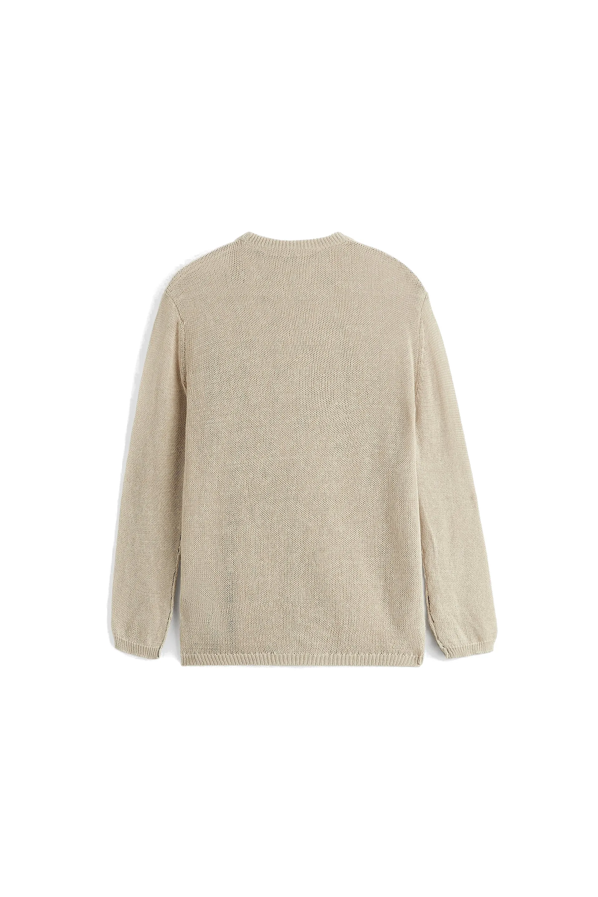 ZARA  |Crew Neck Pullovers Street Style Bi-color Long Sleeves Plain