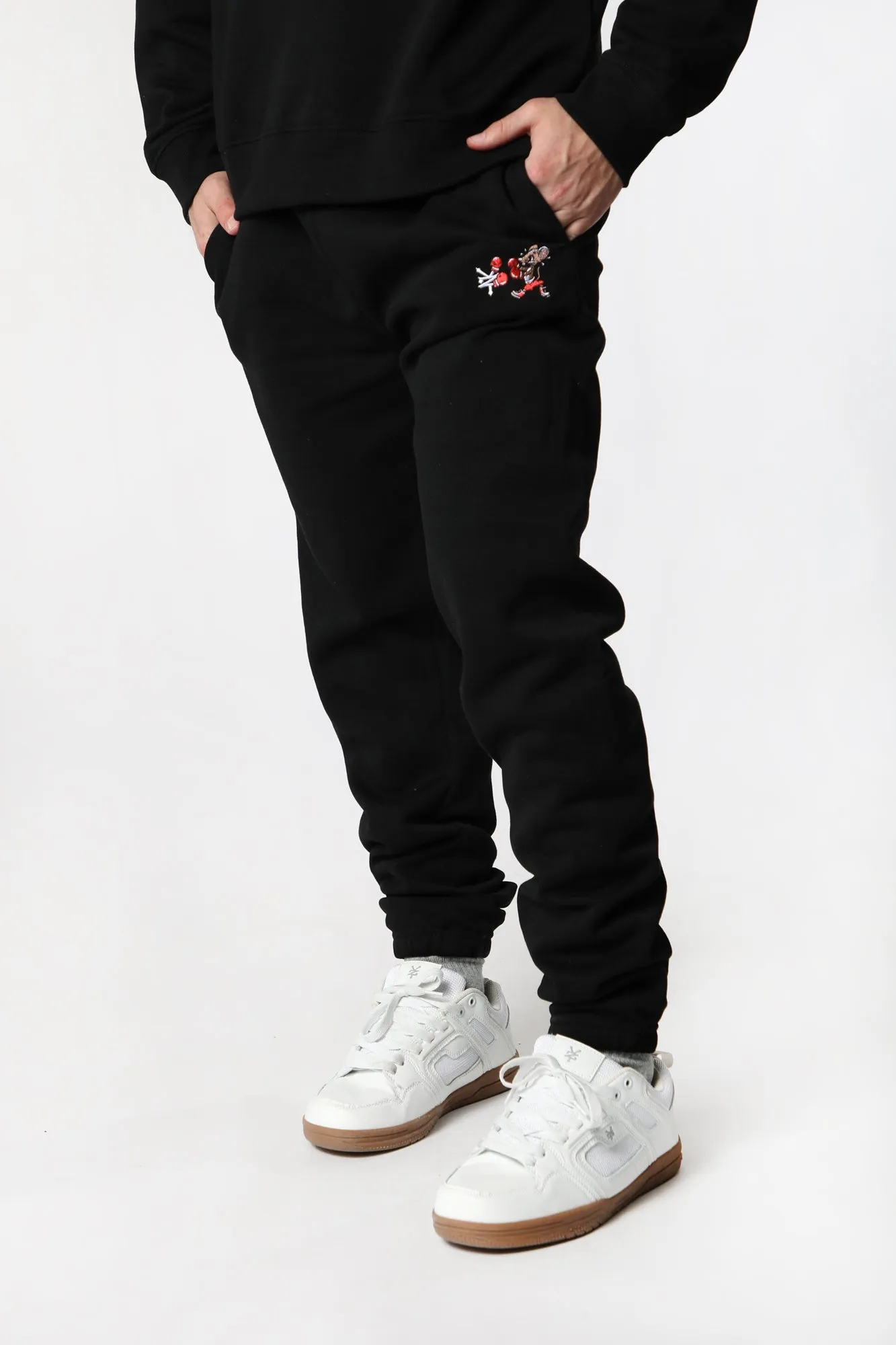 Zoo York Unisex Embroidered Graphic Fleece Jogger